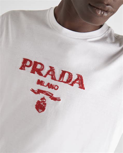 prada t shirt wit|prada men' s t shirts.